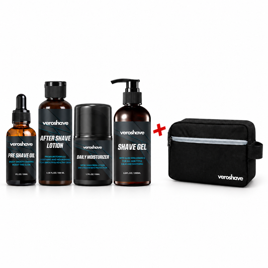The Bald Care Travel Kit+ Bag