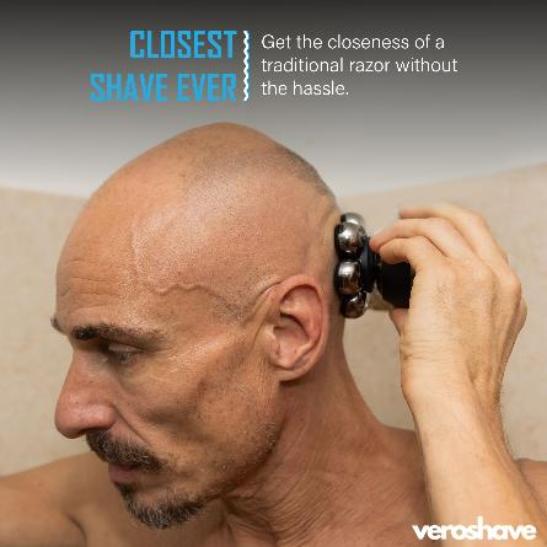 VEROSHAVE 7D + Pre-Shave Oil Kit