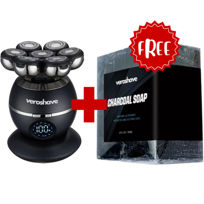 VEROSHAVE 7D + Charcoal Soap